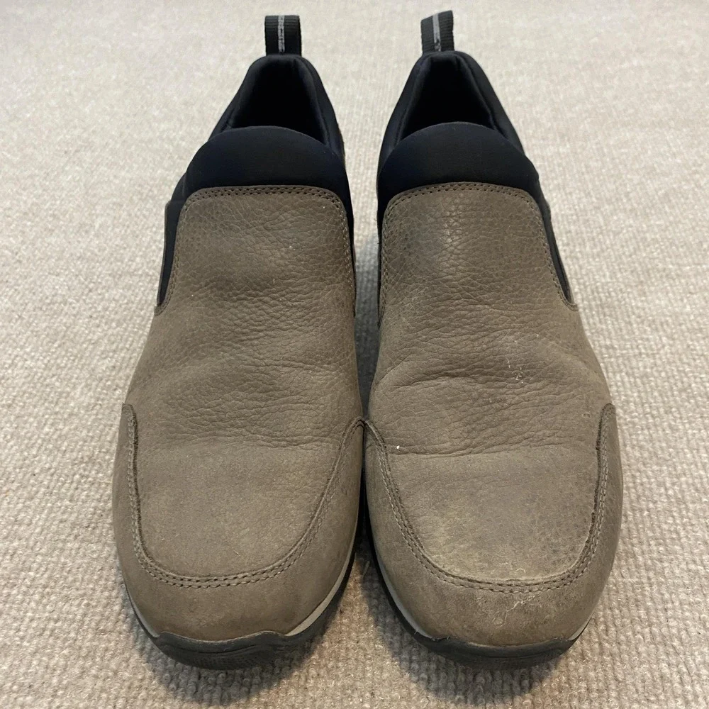 Johnston & Murphy XC4 Shoes Mens Size 11 Brown Leather Slip On Casual 25-4088